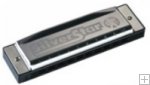 Hohner Silver Star Harmonica in key of "A"
