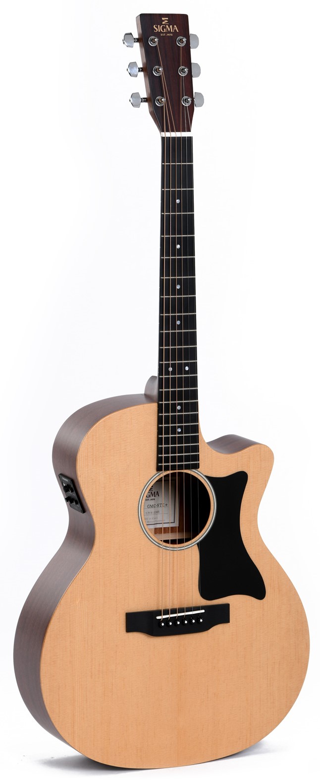 Sigma GMC-STE+ Electro Acoustic Guitar - Click Image to Close