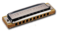 Blues Harp MS in key of "A" - Click Image to Close