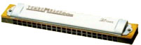 Tombo Band 21 Tremolo Harmonica in key of "C" - Click Image to Close