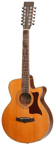 Tanglewood TW145/12 CE Electro Acoustic 12 String - Click Image to Close