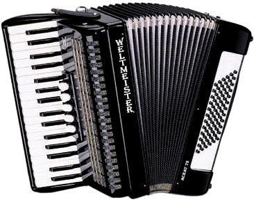 Weltmeister Achat 72 Bass Piano Accordion - Click Image to Close