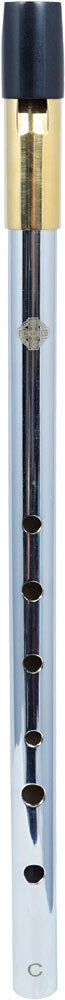 Glenluce Wexford High D Whistle with Chrome Finish - Click Image to Close