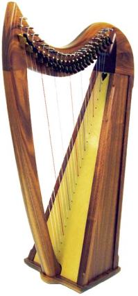 Stoney End Eve 22 str, 22 Lever Harp - Click Image to Close
