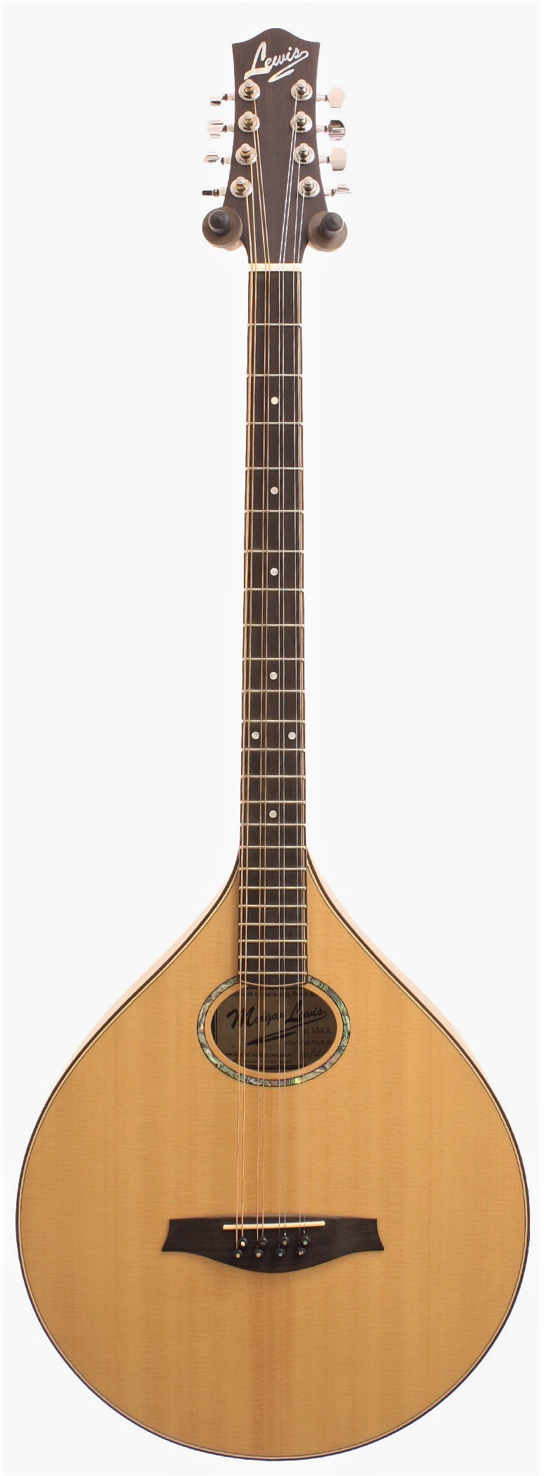 Morgan Lewis Handcrafted Electro Acoustic Bouzouki - Click Image to Close